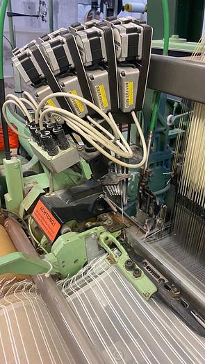 Gebraucht 12 gebr. Dornier Greifer-Jacqaurd-Webmaschinen, HTV 8/J, AT2 Dialog Panel