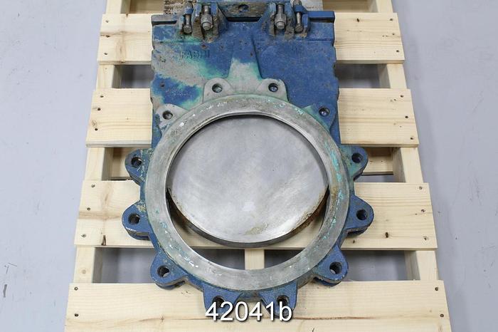 Used Fabri-Valve 12" Hand Operated Knife Gate #42041