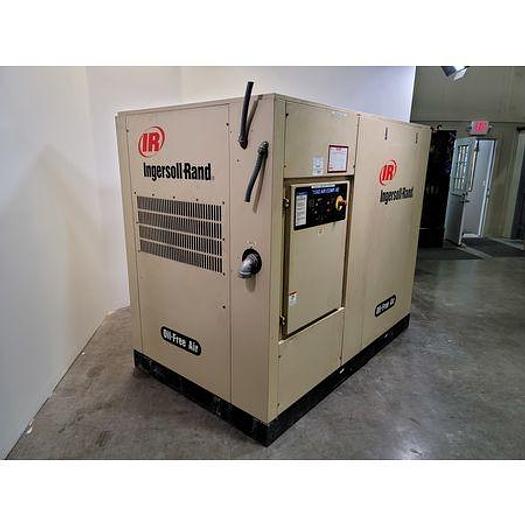 Used 125 HP INGERSOLL-RAND OIL-FREE ROTARY SCRW AIR COMPRESSOR