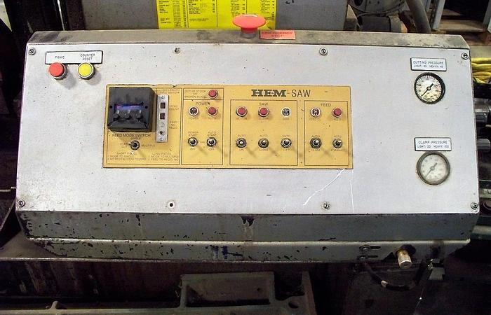 Used 1992 Hem 14" x 14" Automatic Horizontal Bandsaw H105A