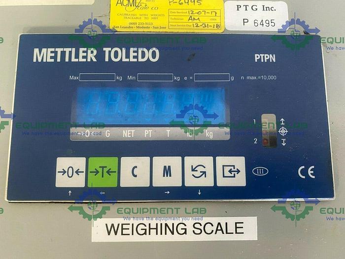 Used Mettler Toledo  Panther Digital Weight Display & Lenze ESV4 Inverter in Enclosure
