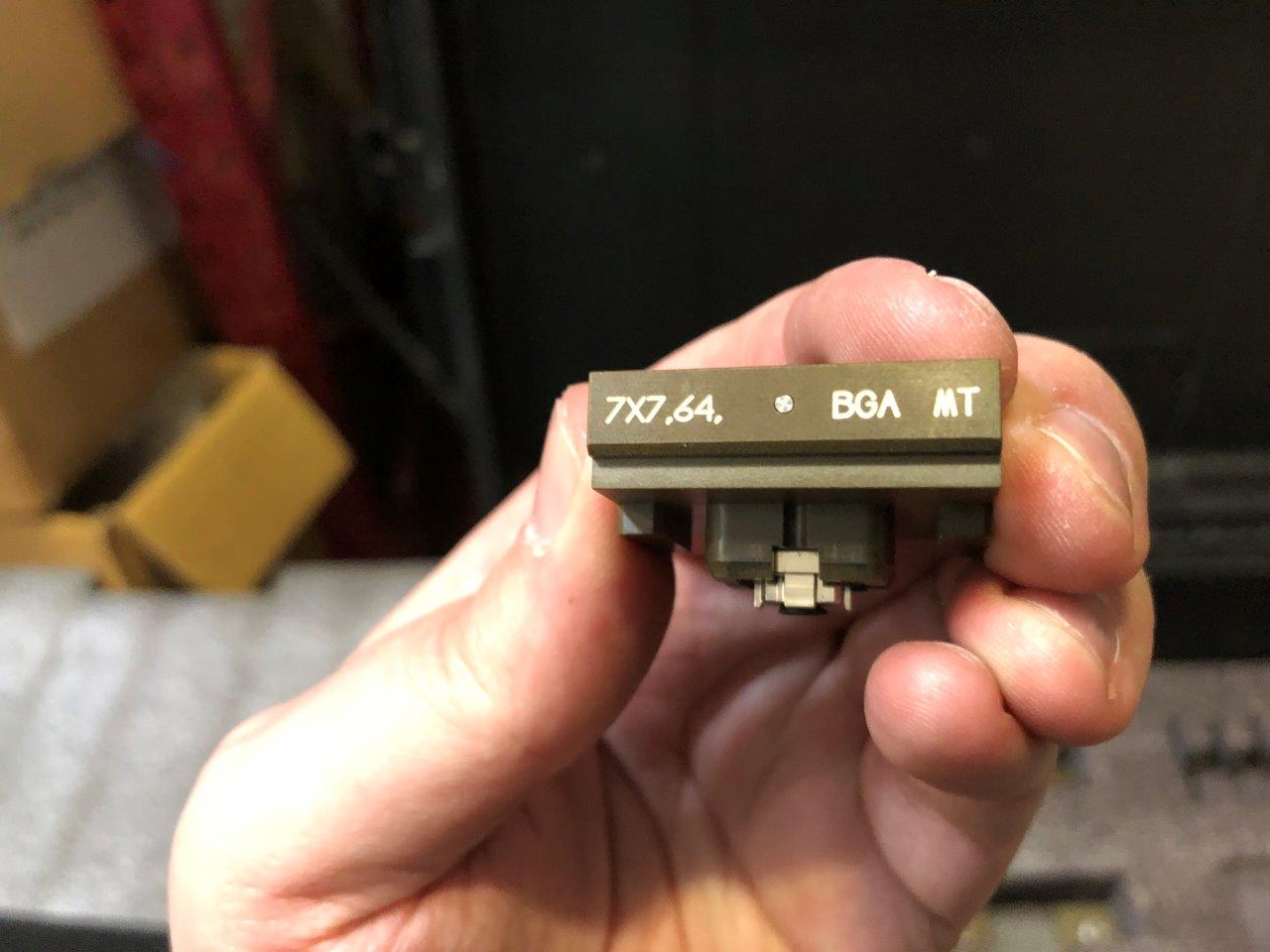 Used Delta Edge DE8000 7X7 BGA Test Handler Change Kit