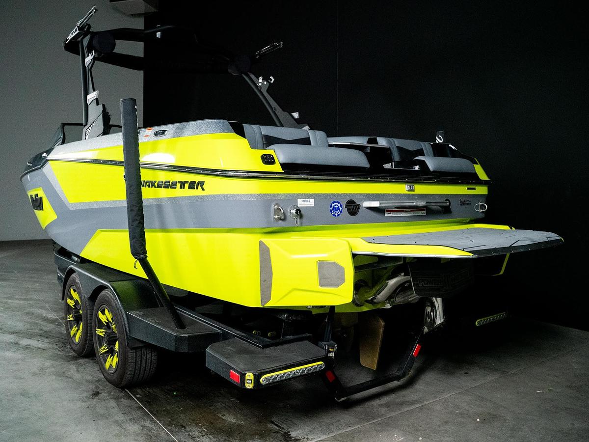 Used 2024 Malibu 23MXZ - Electric Yellow / Grey