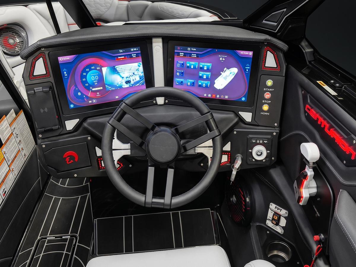 2026 Centurion Ri245 Onyx Black / Gunmetal Flake / Red