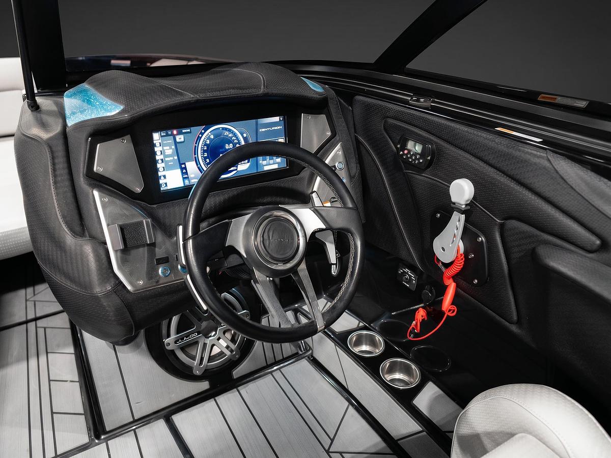 Used 2020 Centurion Vi24- Onyx Black / Sky Blue Flake