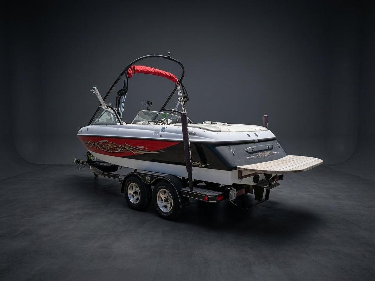 Used 2005 Tige 22V in Red w/ White interior