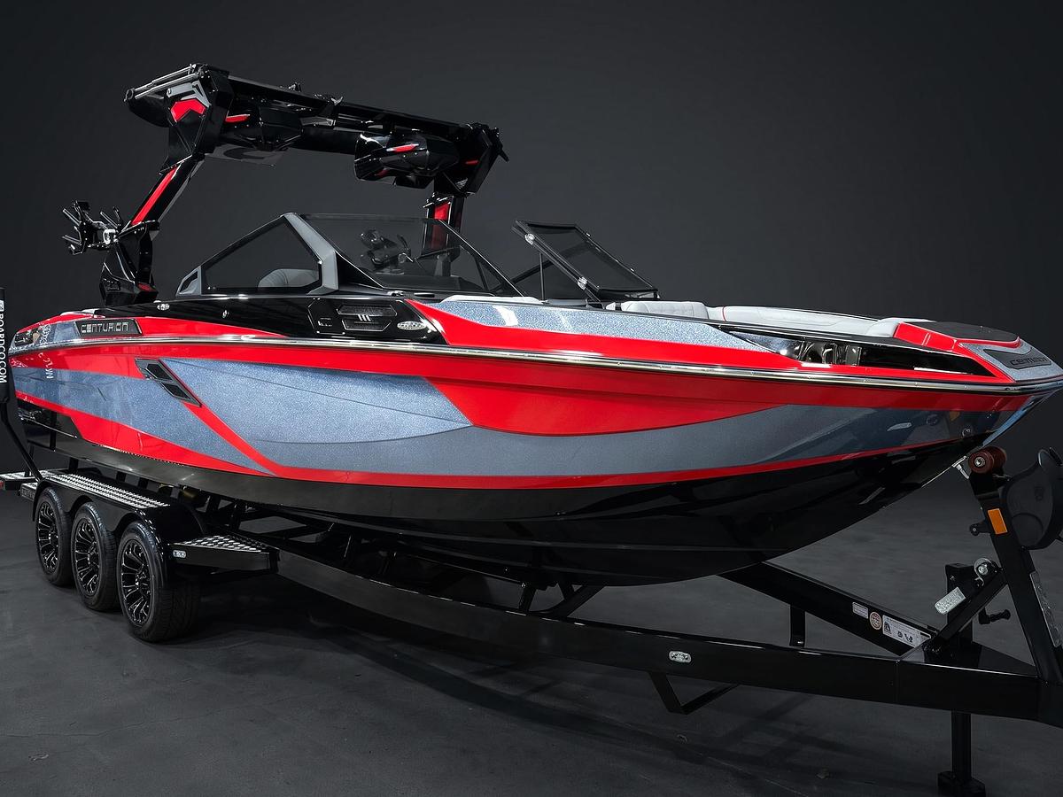 2026 Centurion Ri245 Onyx Black / Gunmetal Flake / Red