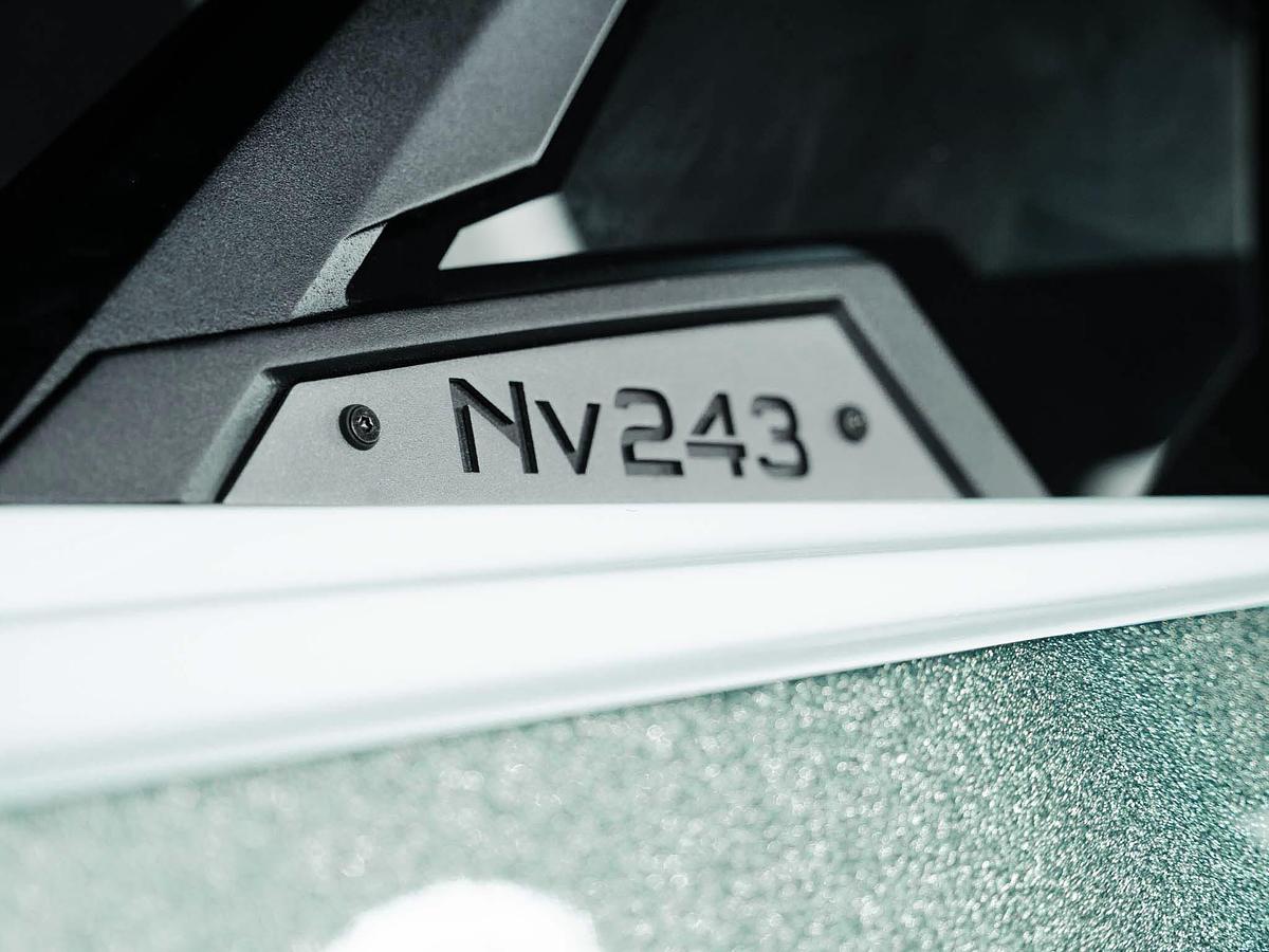 2026 Centurion NV243 - Olive Pewter Flake / White Frost