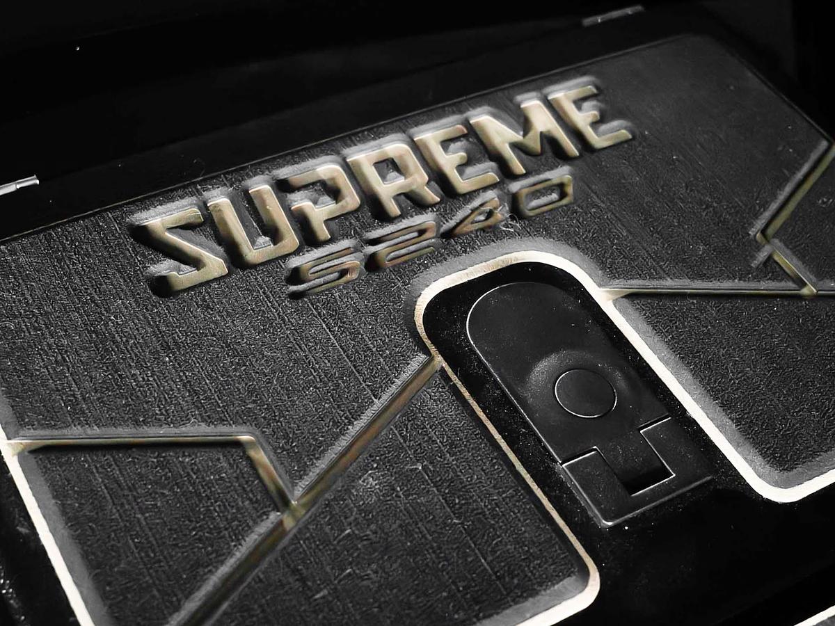 2026 Supreme S240 - Steel Blue Flake / Onyx Black