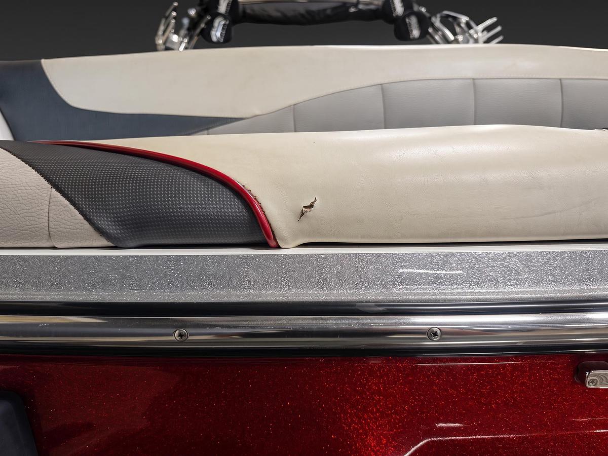 Used 2013 Malibu 247 LSV in Red / White / Black