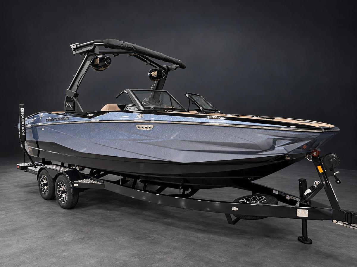2027 Centurion Nv233 in Blue Steel Metal Flake w/ Mocha interior