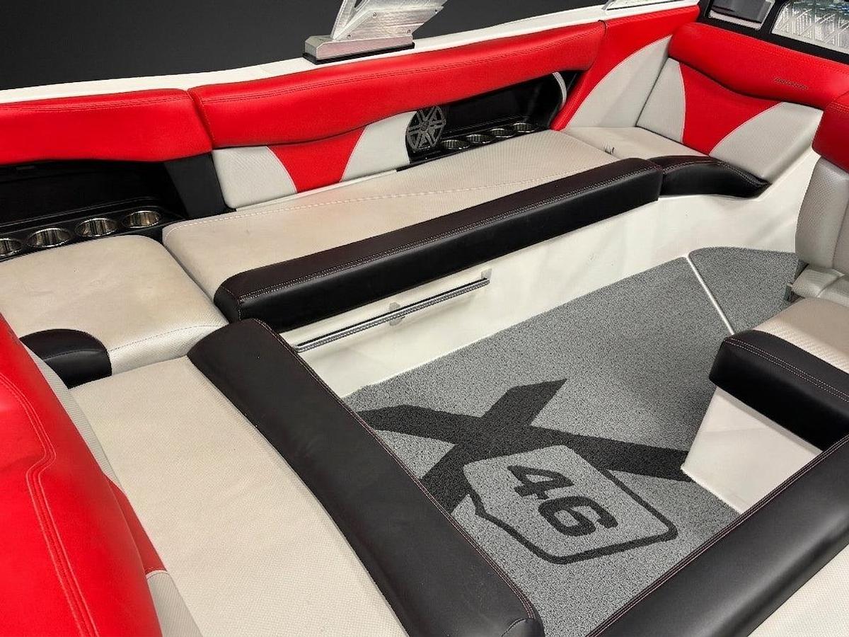 Used 2016 Mastercraft X46 - Red Metal Flake / Black