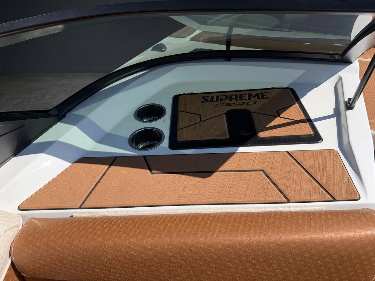 Used 2023 Supreme S240 Black / White w/ Brown interior