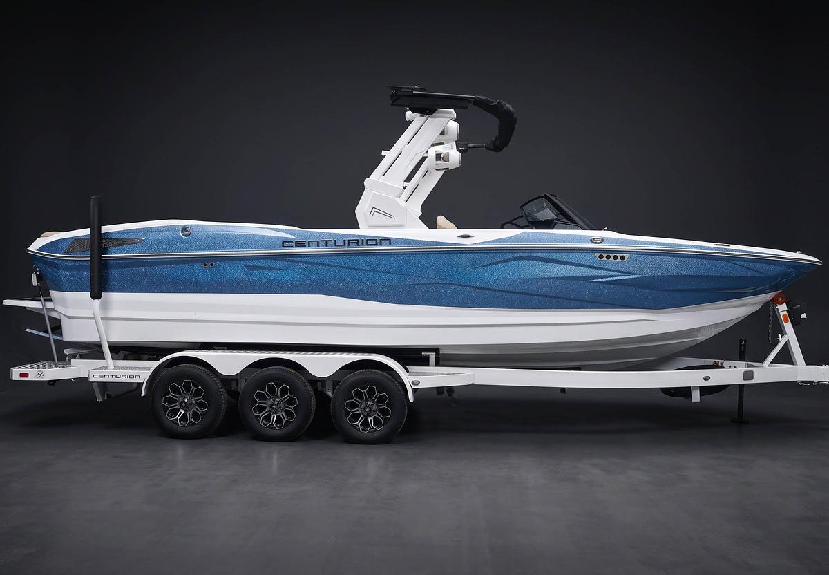 2027 Centurion Nv243 in Steel Blue Metal Flake w/ Tan interior