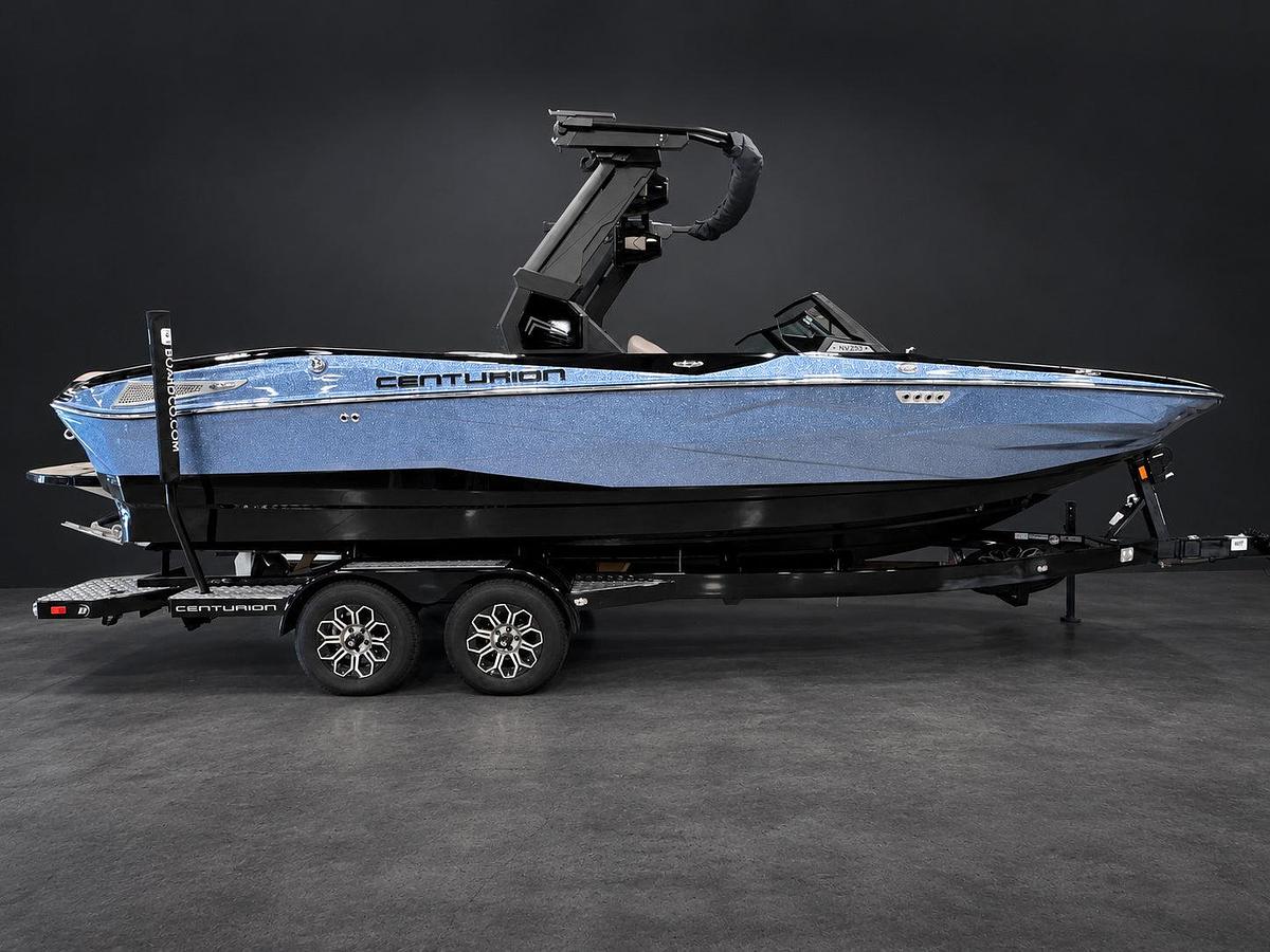 2027 Centurion Nv233 in Blue Steel Metal Flake w/ Mocha interior