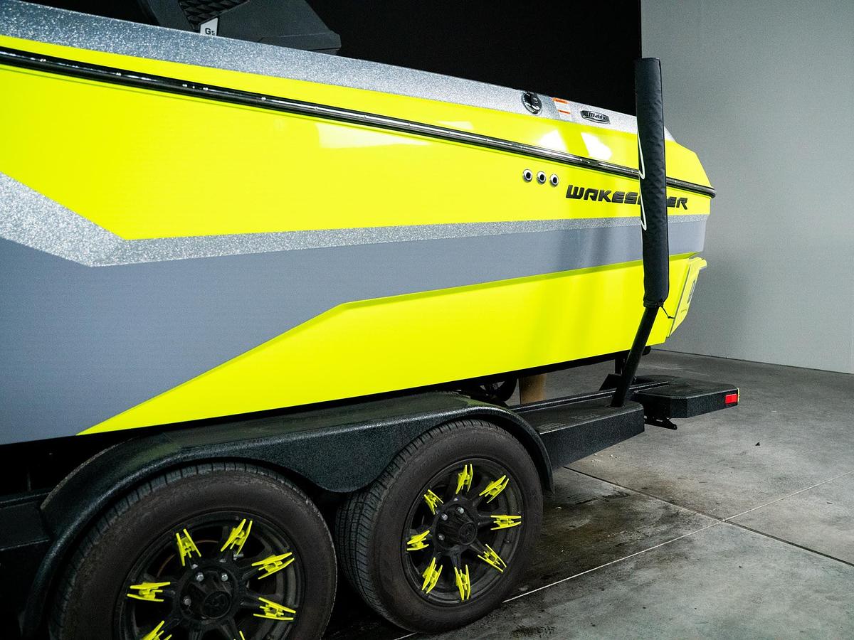 Used 2024 Malibu 23MXZ - Electric Yellow / Grey