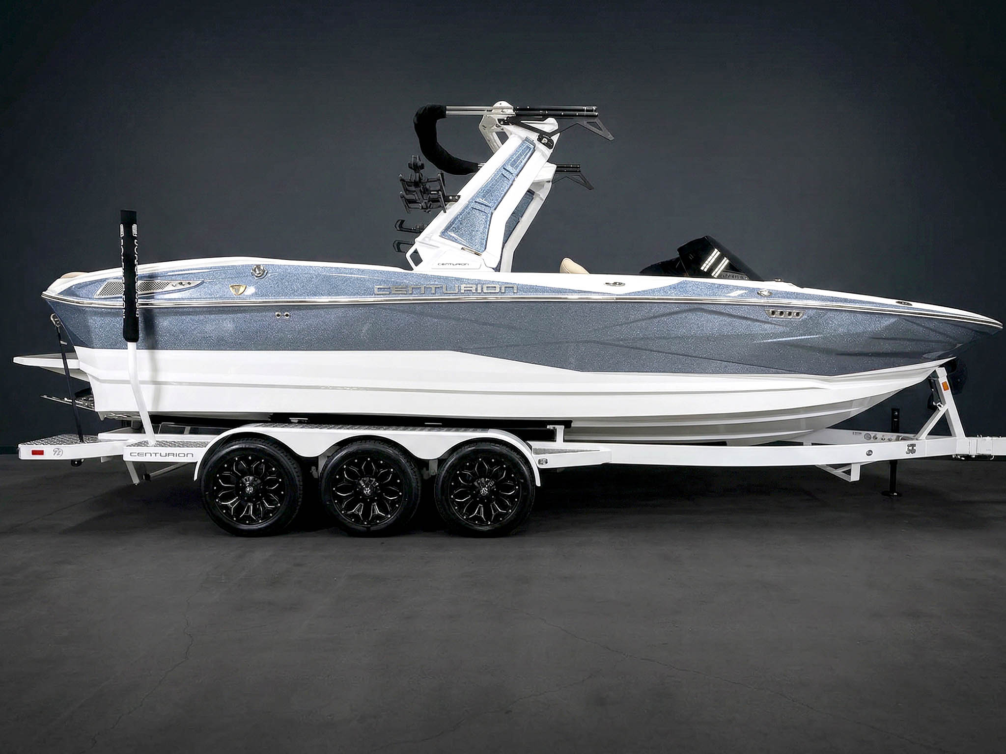 2026 Centurion Nv243 - Steel Blue Flake / White Frost