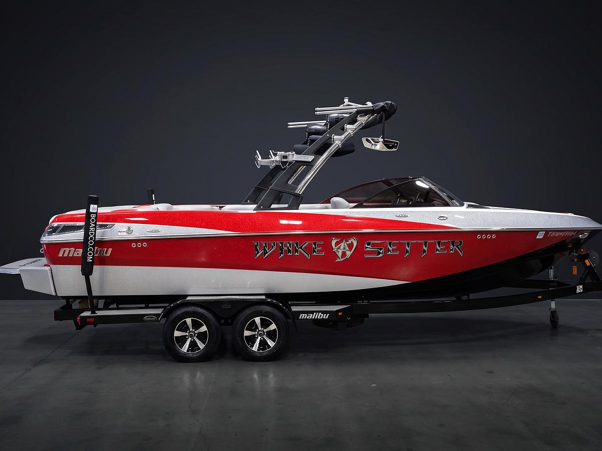 Used 2013 Malibu 247 LSV in Red / White / Black