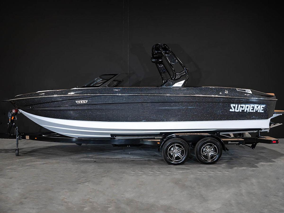 2026 Supreme S240 - Black Metal Flake / White