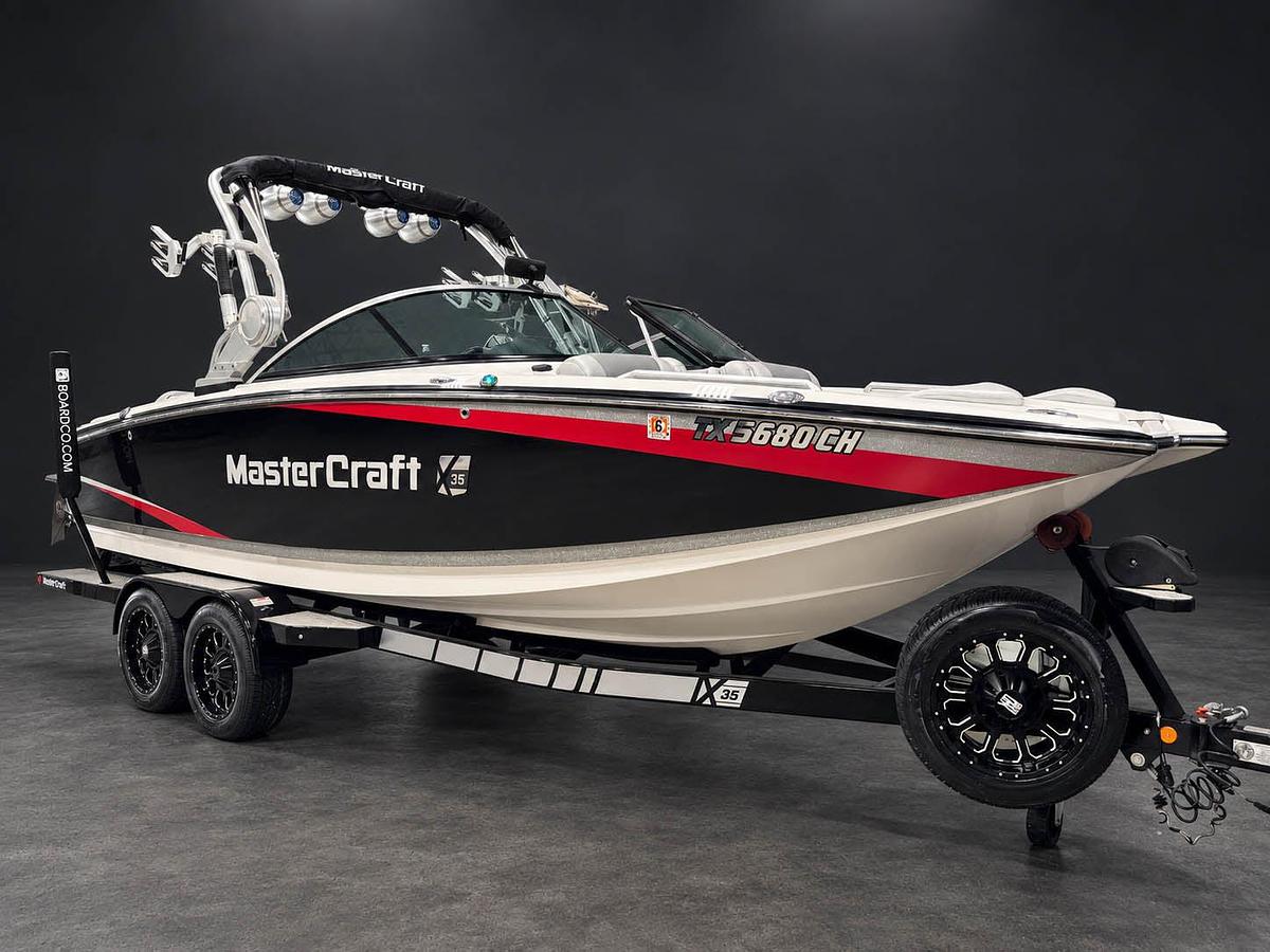 Used 2014 Mastercraft X35 in BLACK w/ gray interior