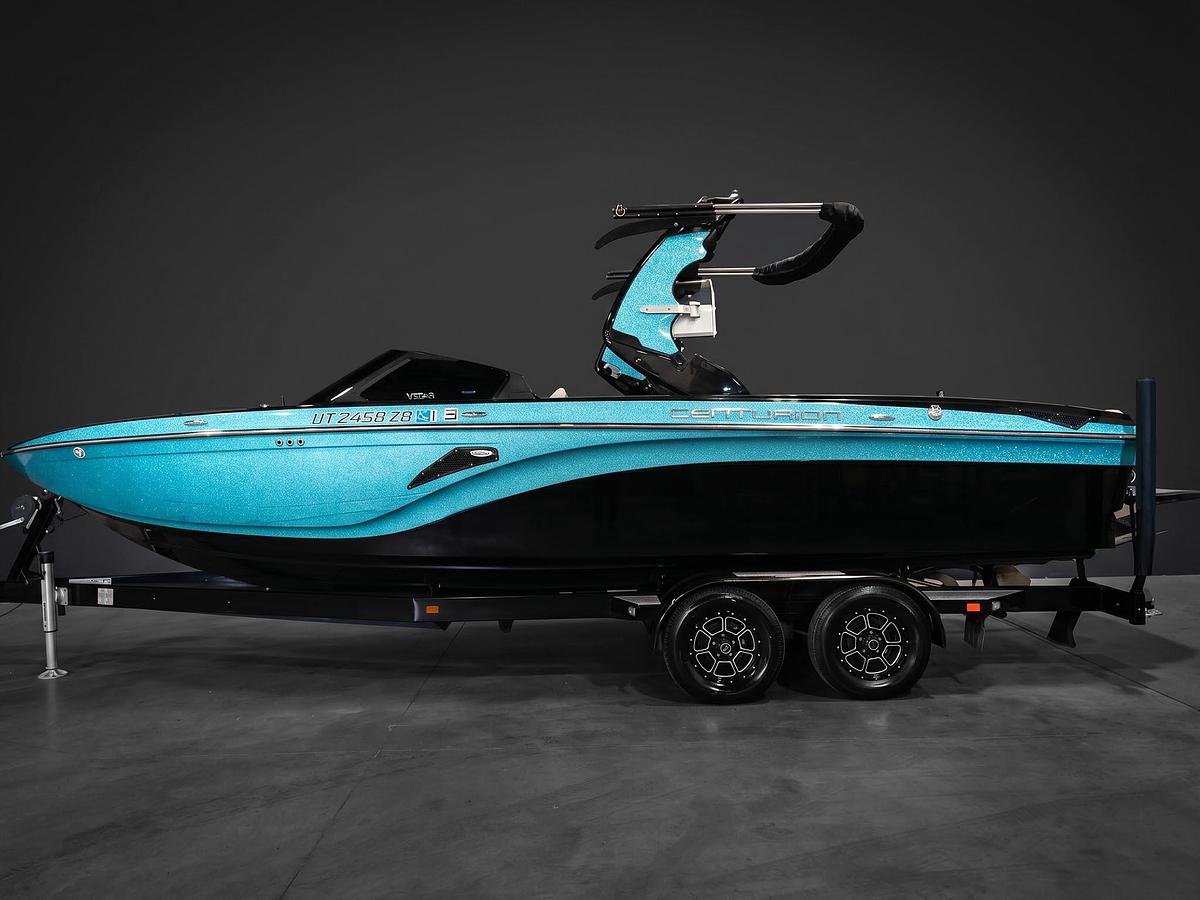 Used 2020 Centurion Vi24- Onyx Black / Sky Blue Flake