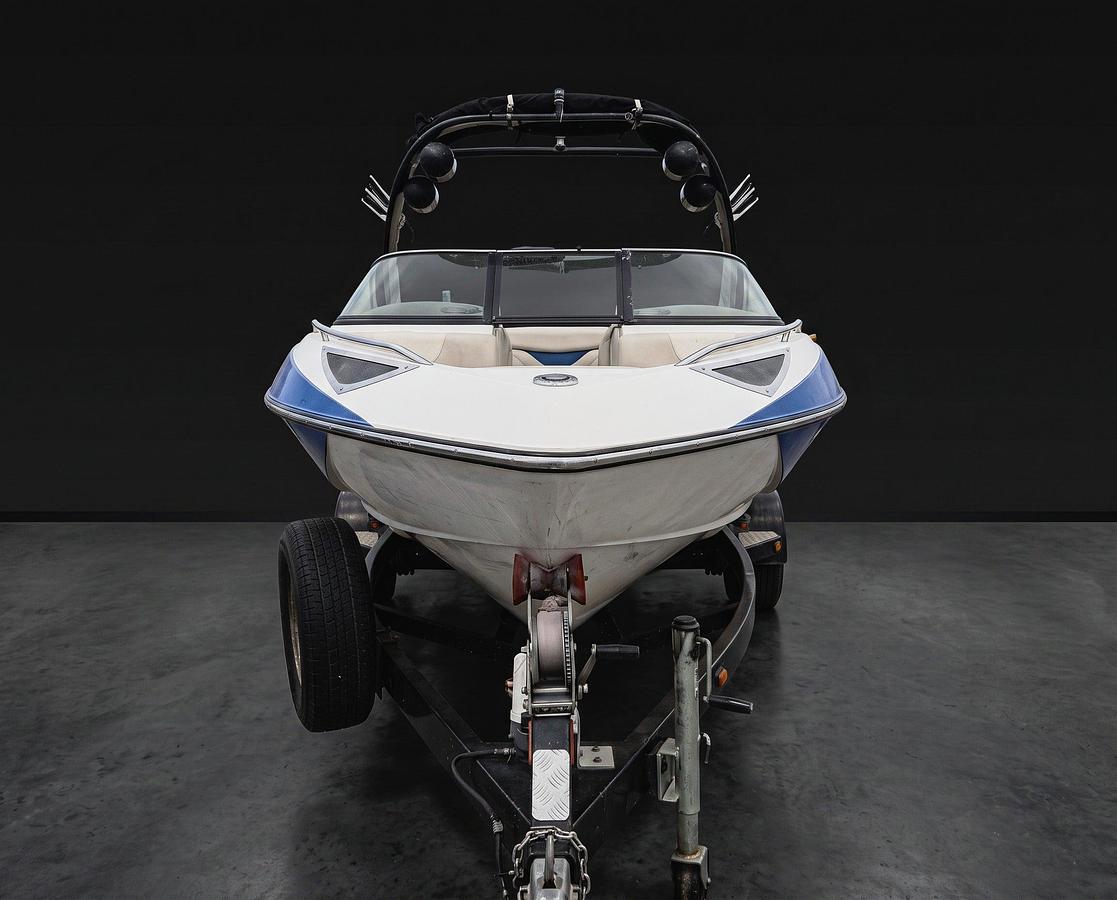 Used 2008 Malibu 247LSV in Blue w/ White interior