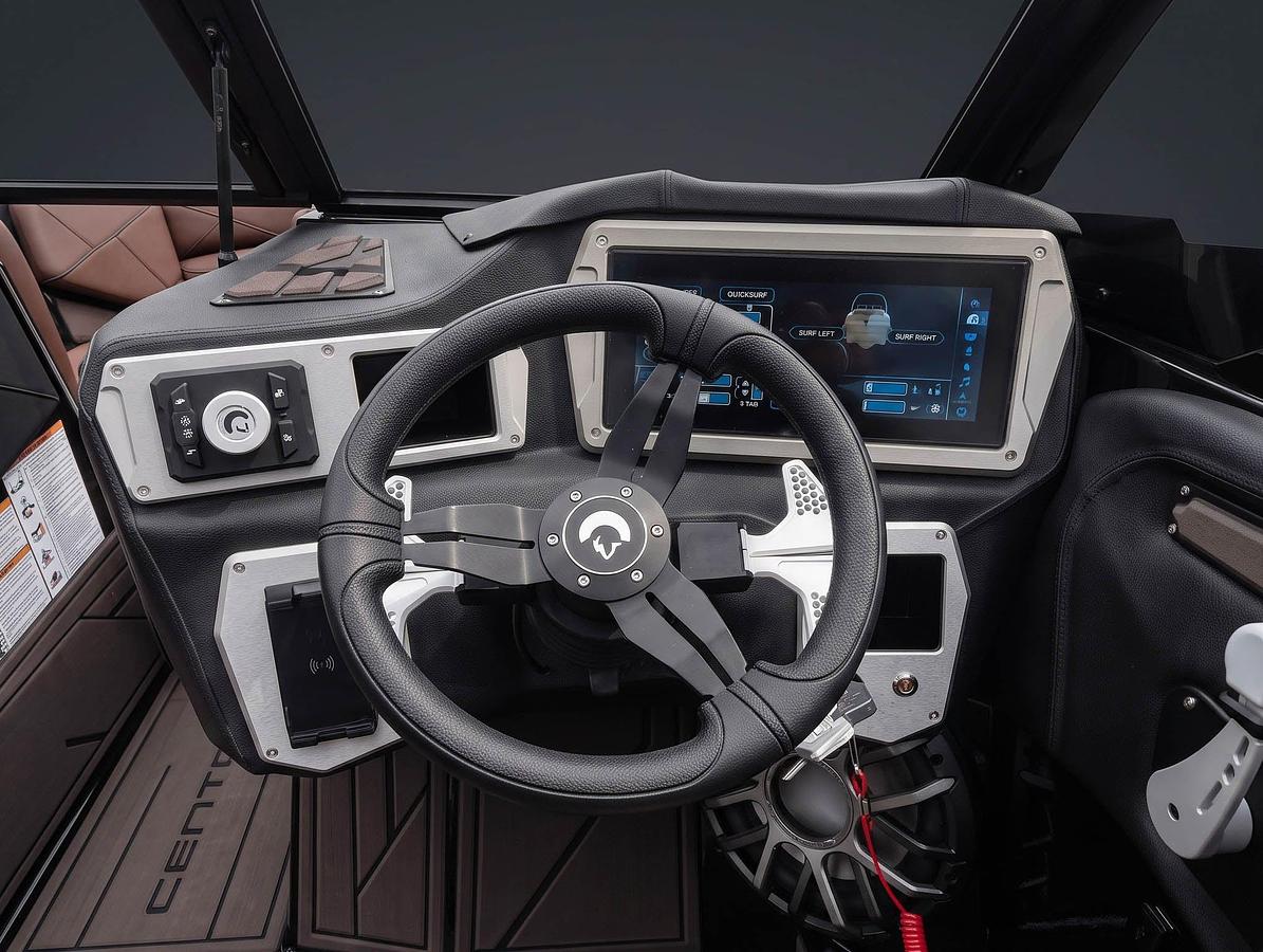 2027 Centurion Nv243 in Black Metal Flake w/ Saddle Brown interior