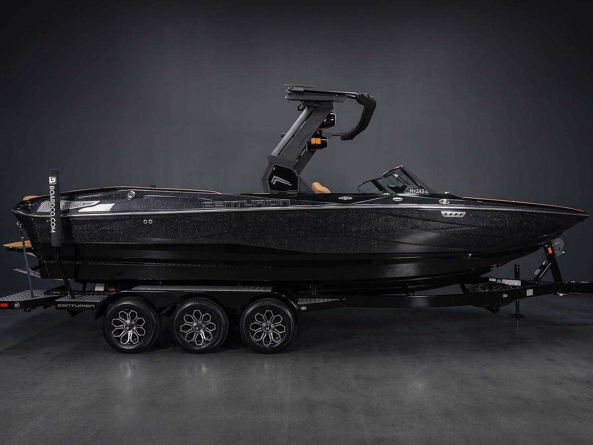2027 Centurion Nv243 in Black Metal Flake w/ Castano Brown interior