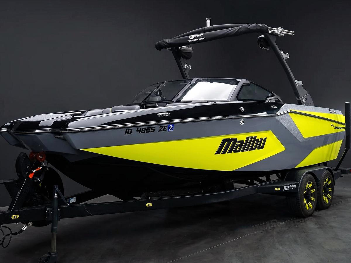 Used 2024 Malibu 23 MXZ - Electric Yellow / Black
