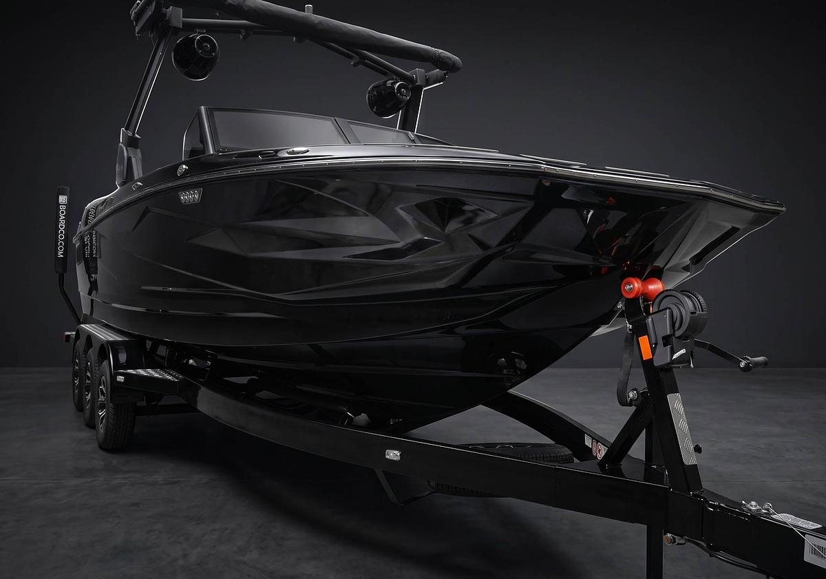 2027 Centurion Nv243 in Black Metal Flake w/ Saddle Brown interior