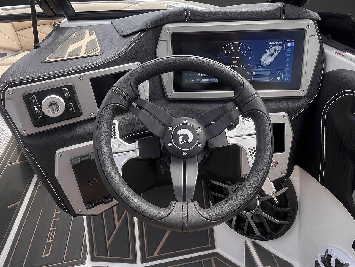 2027 Centurion Nv243 in Steel Blue Metal Flake w/ Tan interior
