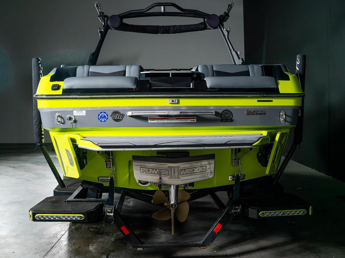 Used 2024 Malibu 23MXZ - Electric Yellow / Grey