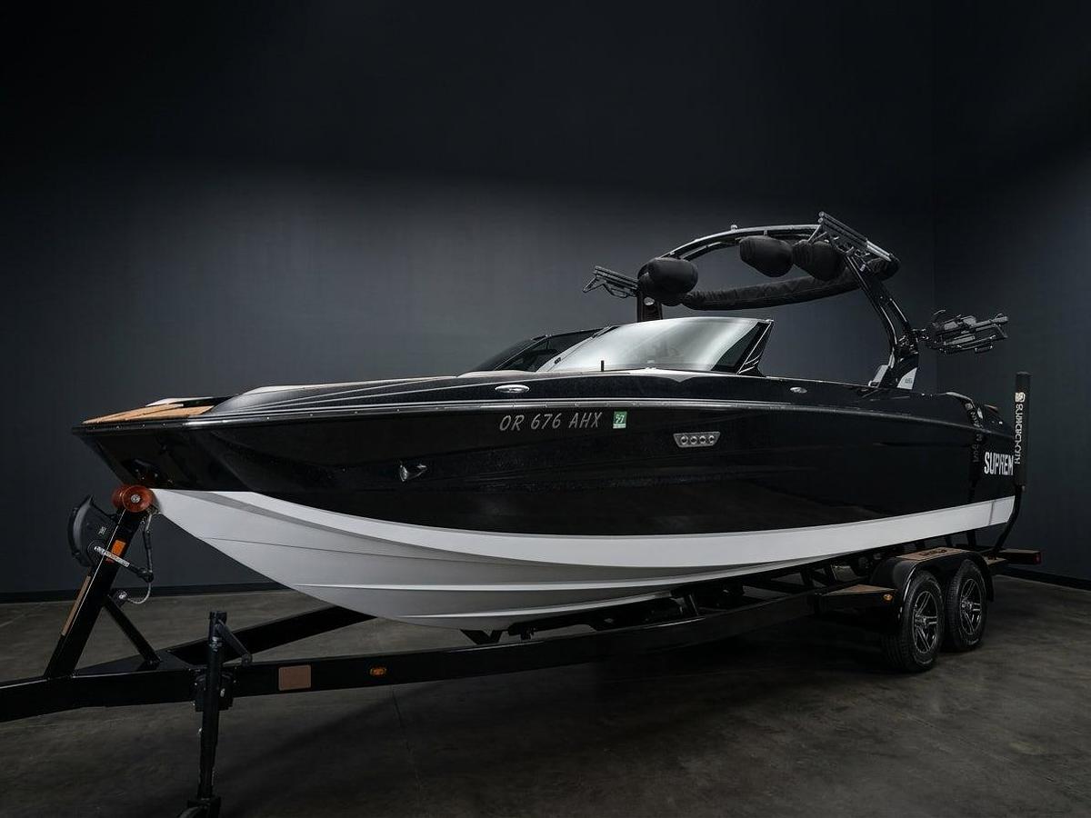 Used 2023 Supreme S240 Black / White w/ Brown interior