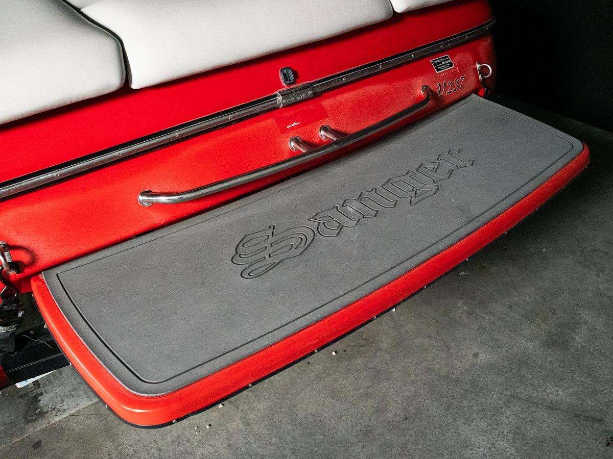 Used 2013 Sanger 237 Wake Series - Red / Black