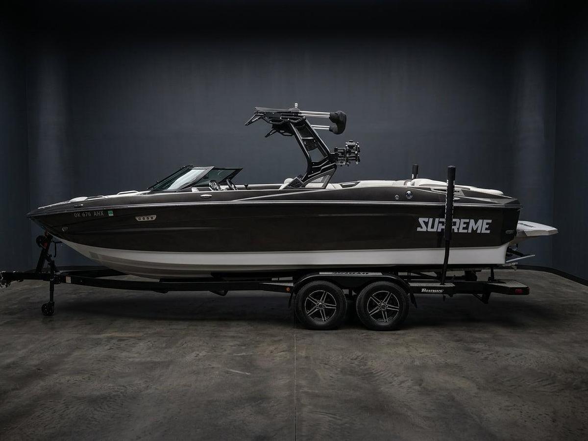 Used 2023 Supreme S240 Black / White w/ Brown interior