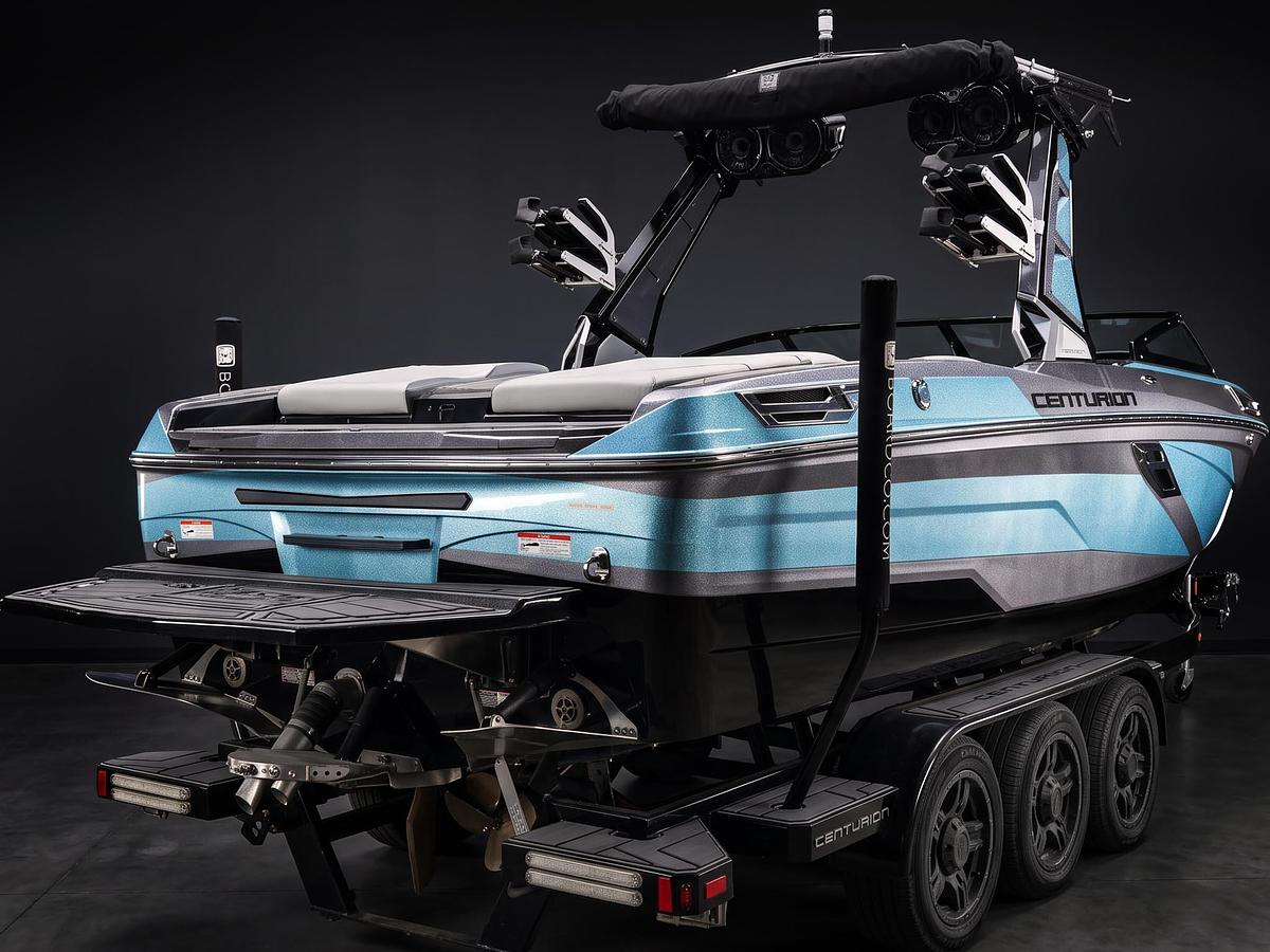 Used 2021 Centurion Ri245 in Onyx Black / Gunmetal Flake / Sky Blue Flake