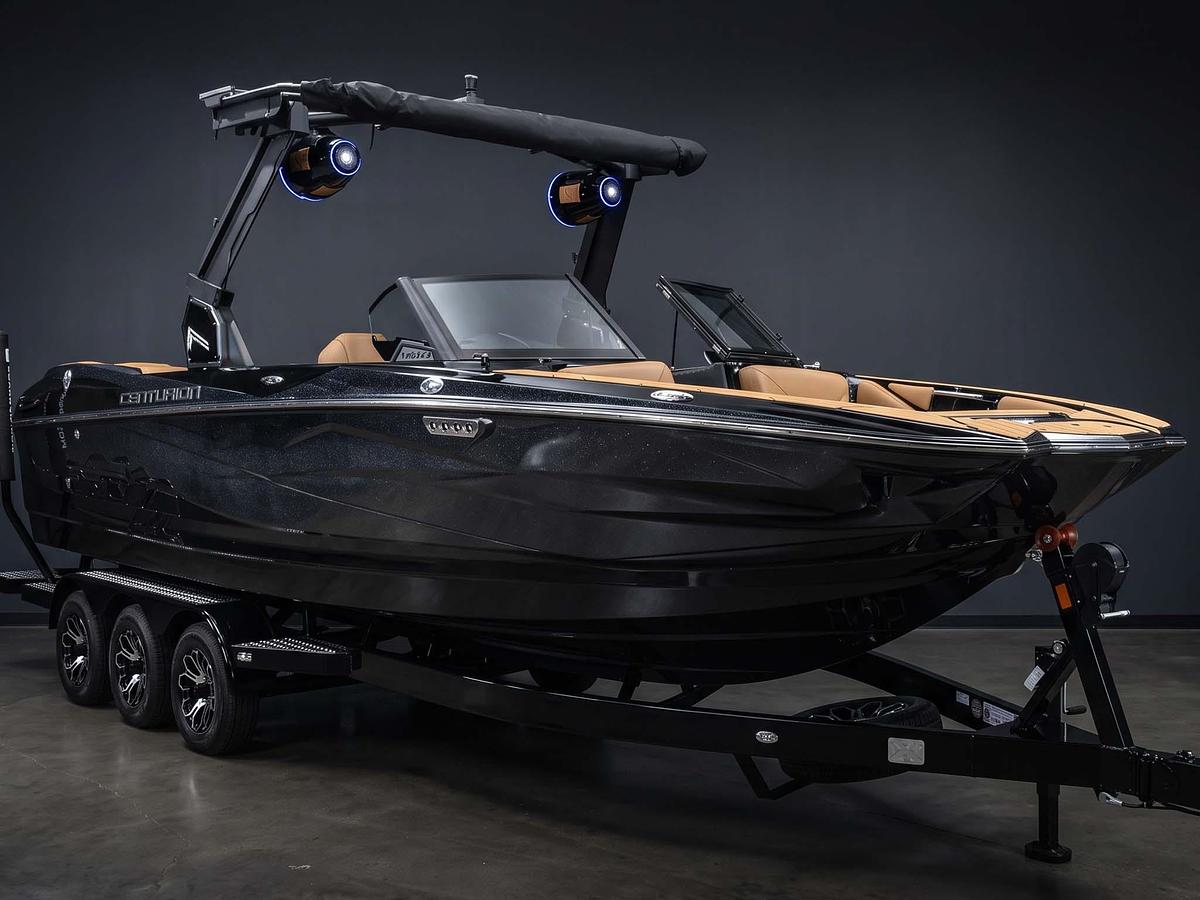 2027 Centurion Nv243 in Black Metal Flake w/ Castano Brown interior