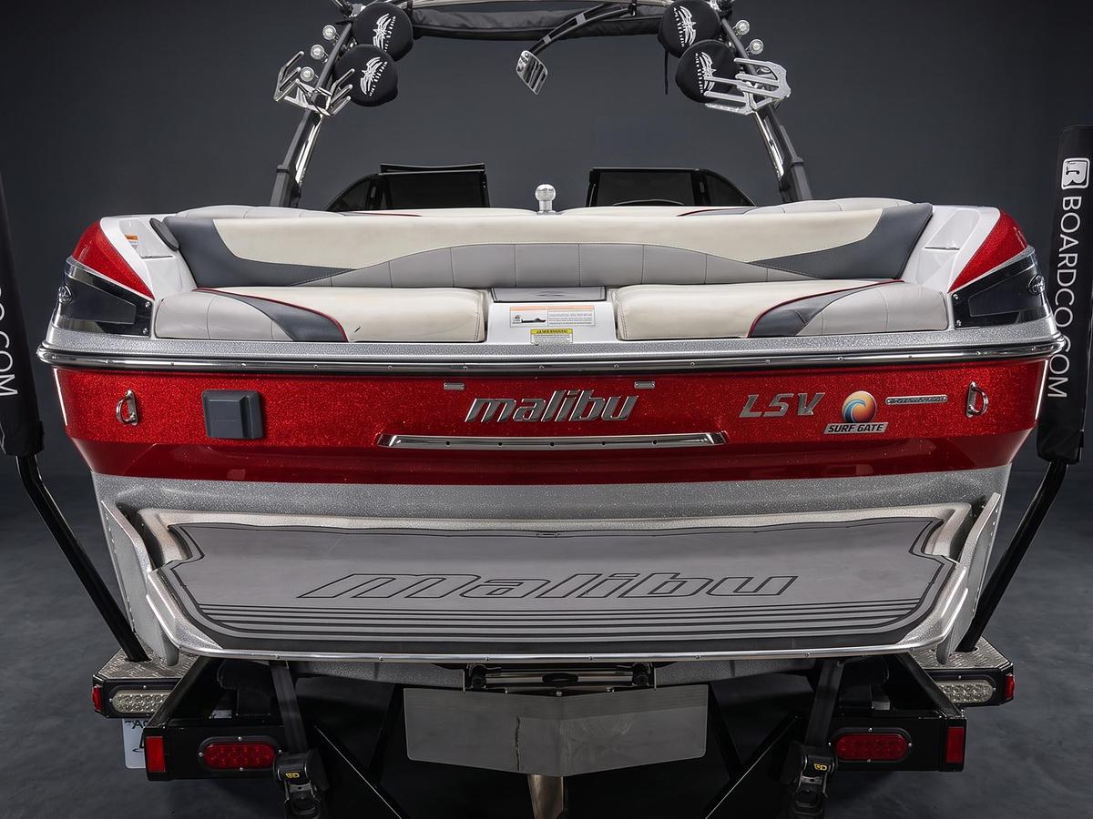 Used 2013 Malibu 247 LSV in Red / White / Black
