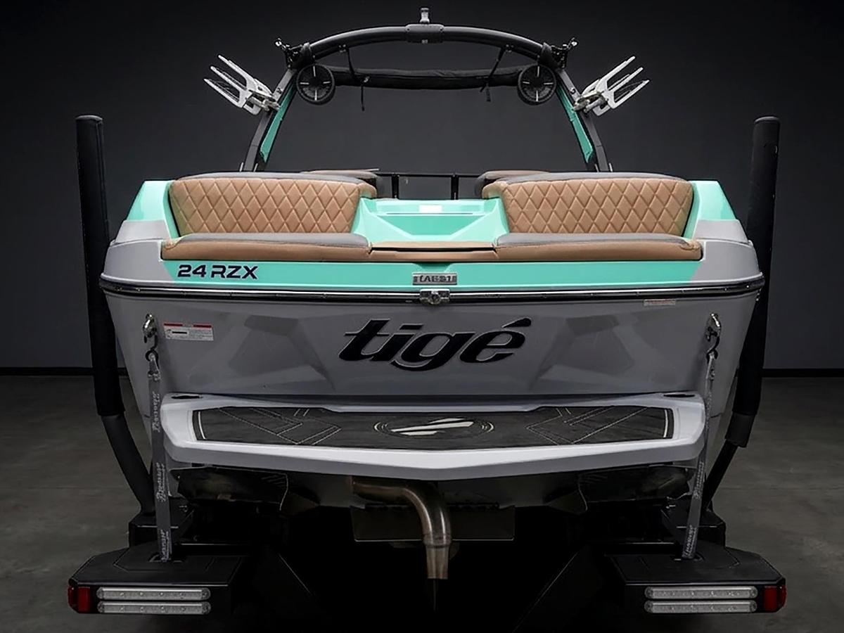 Used 2022 Tige 24RZX - Grey / Sea Green