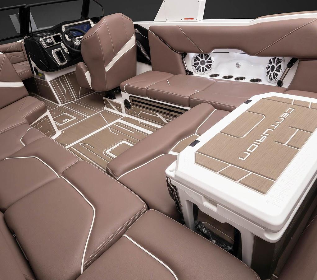 2027 Centurion Nv243 in All White Frost w/ Mocha interior