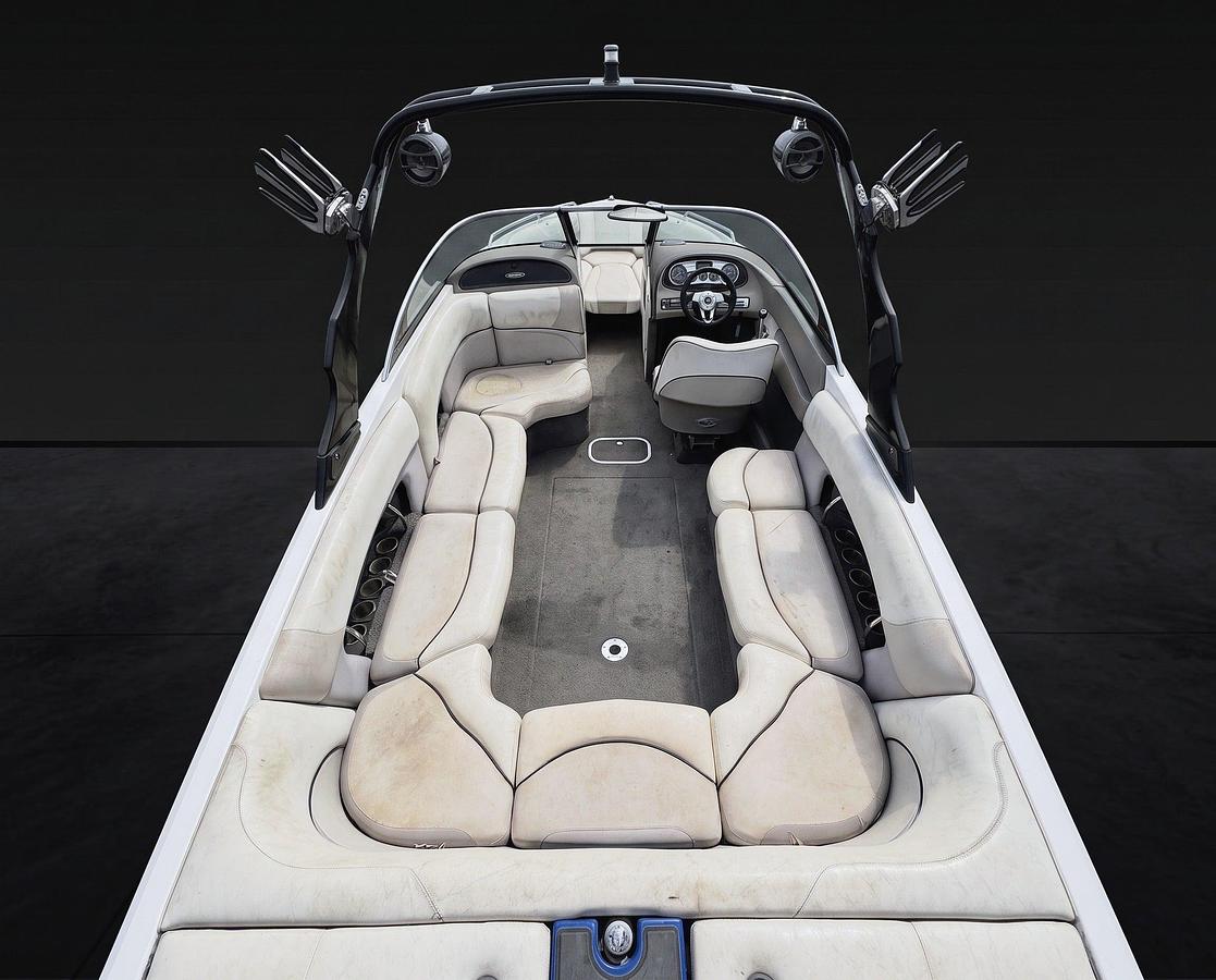 Used 2008 Malibu 247LSV in Blue w/ White interior