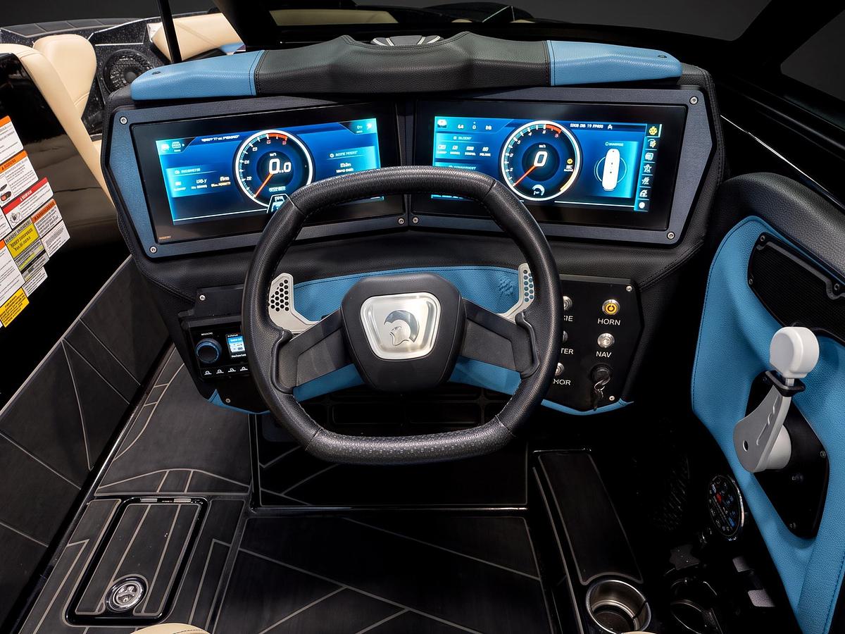 Used 2023 Centurion Fi25 in Onyx Black / Sky Blue Flake