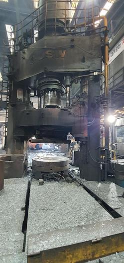 Used Press Forging Open Die Hydraulic JSW
