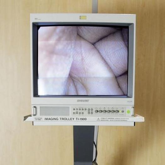D'occasion ENSEMBLE D'ENDOSCOPIE OLYMPUS