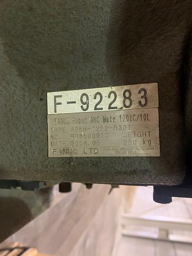 Used GENESIS VERSA 2G DUAL TRUNNION MIG WELDING CELL YR.1998 W/FANUC ARCMATE 120IC/10L ROBOT YR. 2008