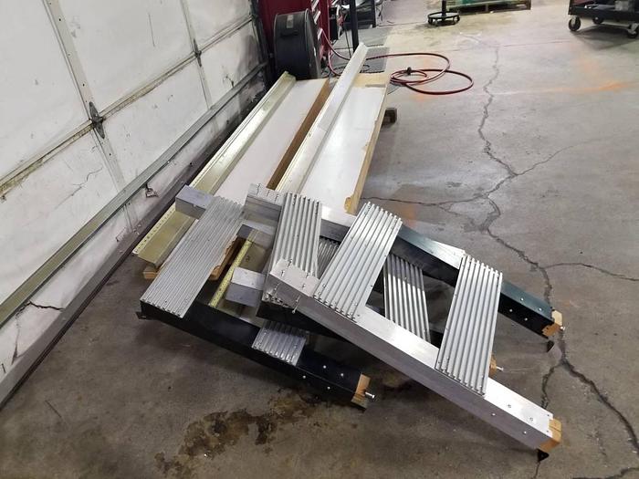 Used Custom 8' Infeed and Outfeed Tables