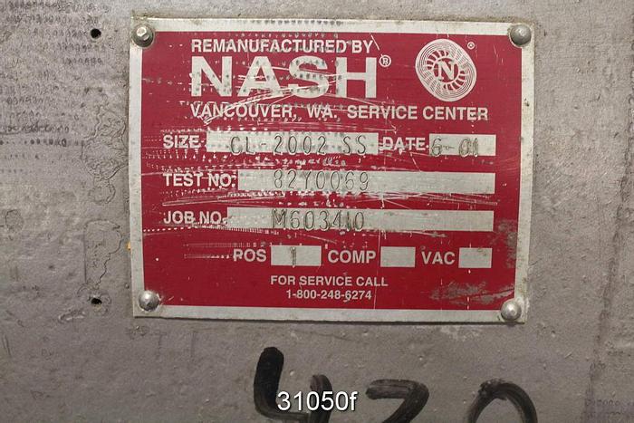 Unused Nash CL2002 Vacuum Pump #31050