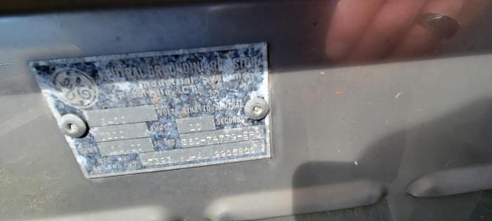 Used GE 200 Amp Stainless Steel Ground Resistors