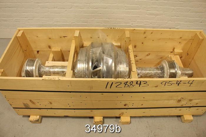 Refurbished Warren 20DLB22H Pump Rotating Assembly, 8 Vane 22" Diameter Impeller #34979
