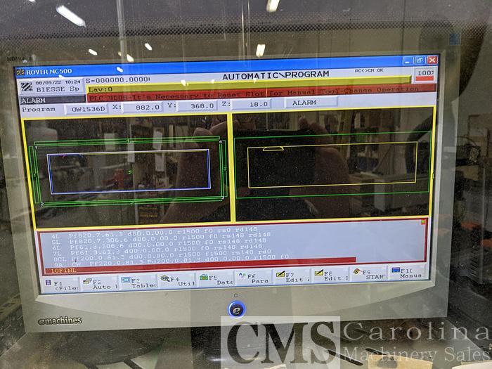 Used Biesse Rover 15 CNC Router